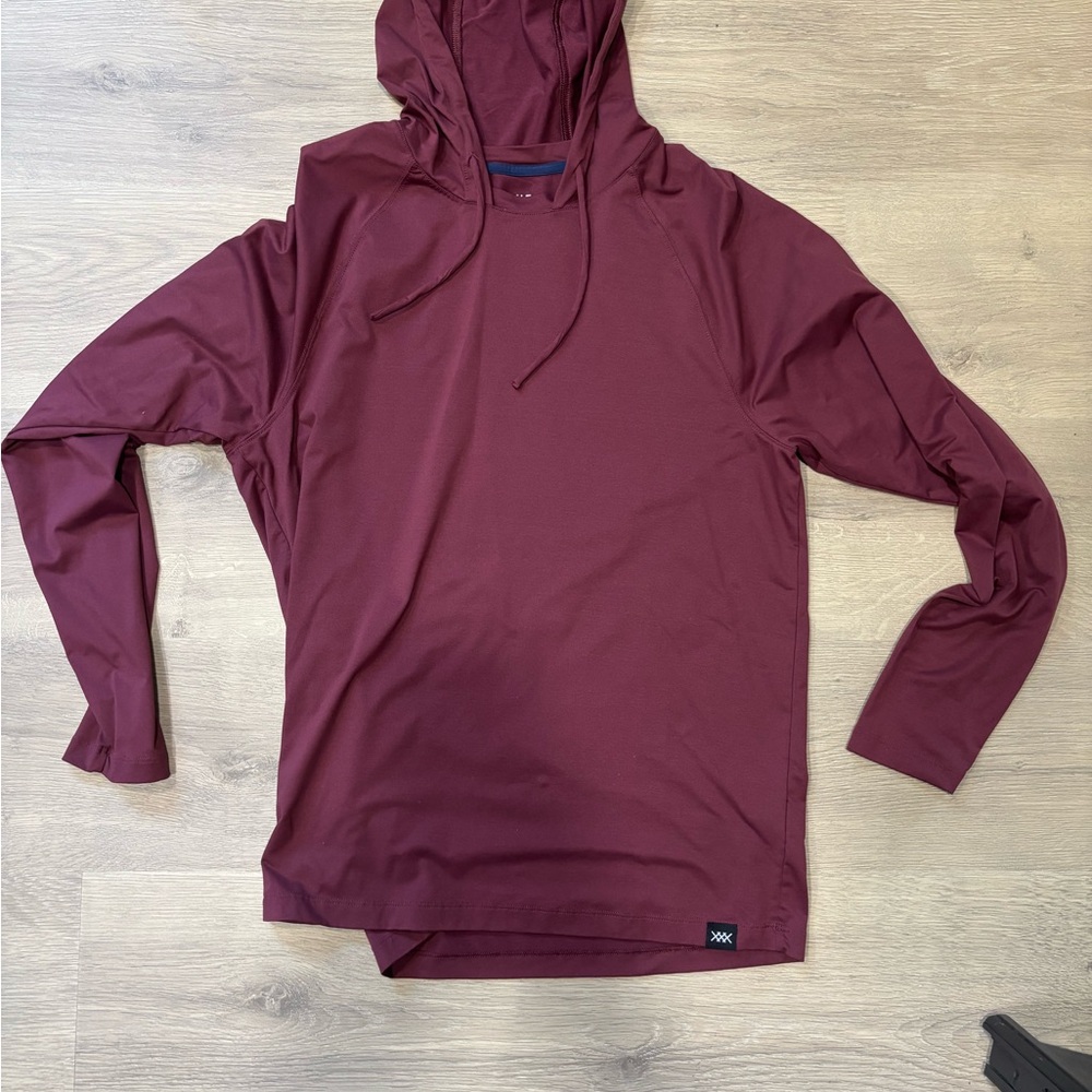 RHONE Maroon Hoodie